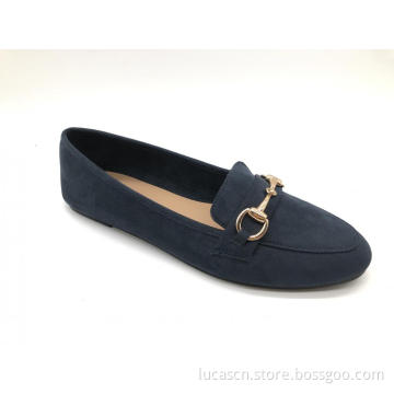 Low Heel Loafer Slip On Comfortable Work Flats